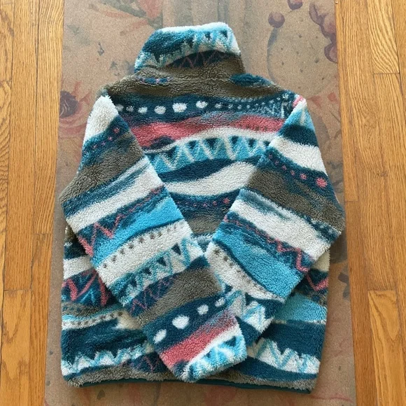 🌈 BILLABONG A Division Switchback Fleece EUC! - Picture 5 of 5